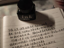 百乐（PILOT）【热门商品】非碳素墨水不堵笔 钢笔用墨水瓶装30ml INK-30-B原装进口黑色 实拍图
