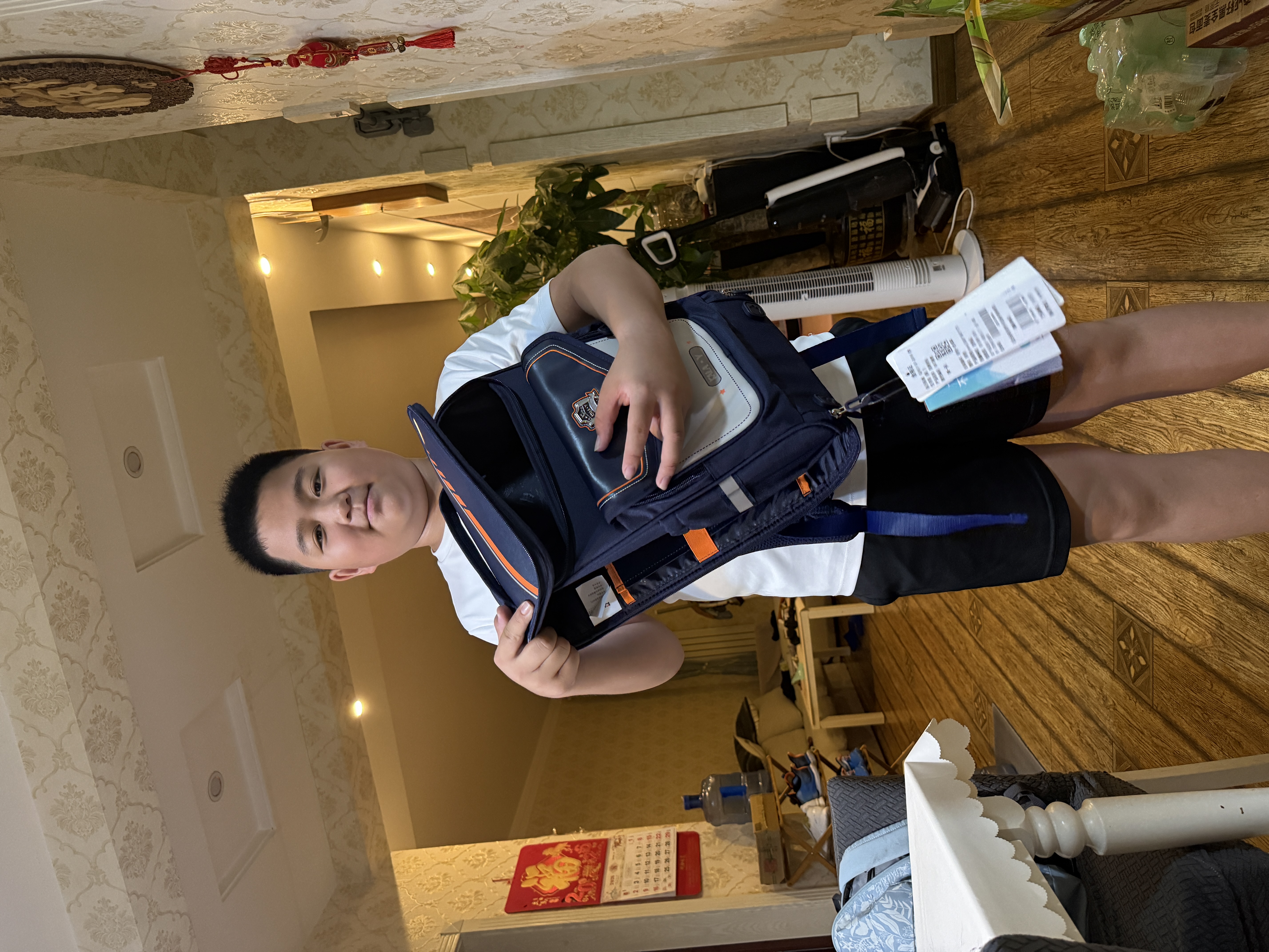 卡拉羊书包小学生1-3-6年级儿童防下坠减负护脊大容量超轻背包 实拍图