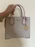 MICHAEL KORS 女包Mercer中号MK风琴包粉色手提单肩包教师节礼物 实拍图