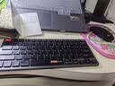 联想（Lenovo）无线蓝牙键盘鼠标套装可充电轻薄便携商务办公电脑iPad平板mac通用剪刀脚无线键盘无线键鼠套装 P211-灰黑色-键鼠套装【键鼠共用1个接收器】 无线蓝牙双模 实拍图
