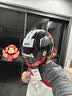 坦克（Tanked Racing）T536摩托车头盔大半盔3C防晒安全帽男女雷幻 实拍图