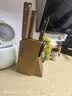 赊刀人菜刀厨房刀具套装手工锻打六件套刀家用古法锻造厨具套装刀具组合 实拍图