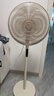 美的（Midea）【幸运草安睡2.0MAX】闪电拆装直流变频家用电风扇语音遥控大风量落地扇一级能效卧室静音新款电扇 实拍图