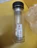 富光双层玻璃杯水杯子茶水分离泡茶杯男女士高颜值团购定制400ML 实拍图