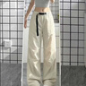 班尼路（Baleno）工装裤女夏2026新款UPF50+原纱防晒凉感户外运动机能风伞兵阔腿裤 实拍图