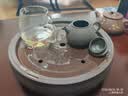 正扬紫砂茶盘手工紫砂茶盘功夫茶具圆形茶台紫砂干泡储水盘茶船茶托 10英寸紫砂双龙戏珠  紫色 实拍图