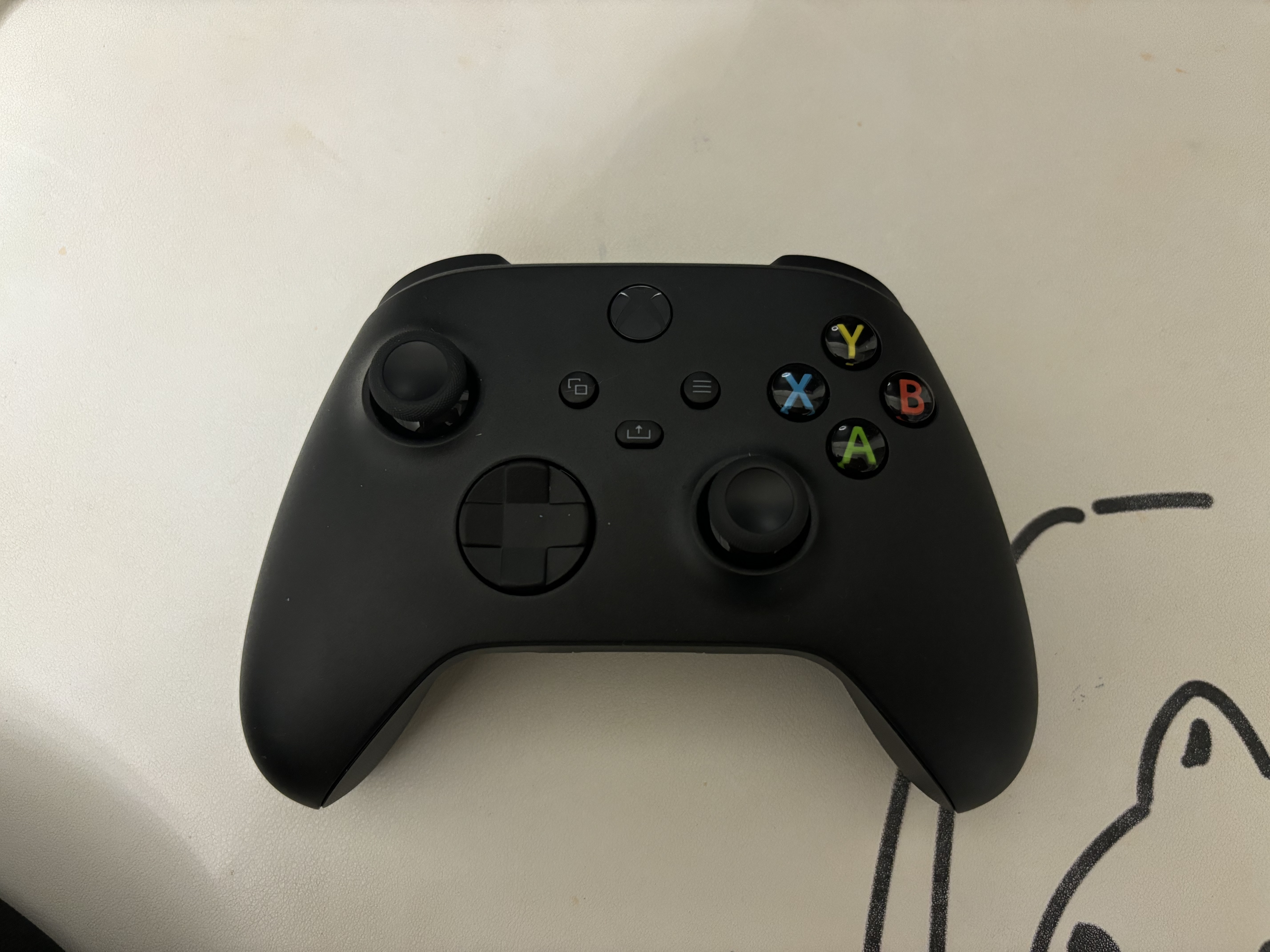 微软（Microsoft）XBOX无线游戏手柄 无线控制器 磨砂黑 蓝牙适配XBOX/PC/平板/手机Steam促销黑神话悟空 影之刃零 实拍图
