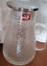 青苹果冷水壶凉水壶硼硅耐热玻璃冷热水壶嘟嘟壶1.75L家用饭店通用 实拍图