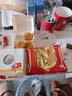 麦当劳优惠券板烧鸡腿堡四件套麦辣鸡腿堡巨无霸深海鳕鱼代下单到店取餐全国通用 麦辣鸡腿堡+鸡块+薯条+可乐(中) 实拍图