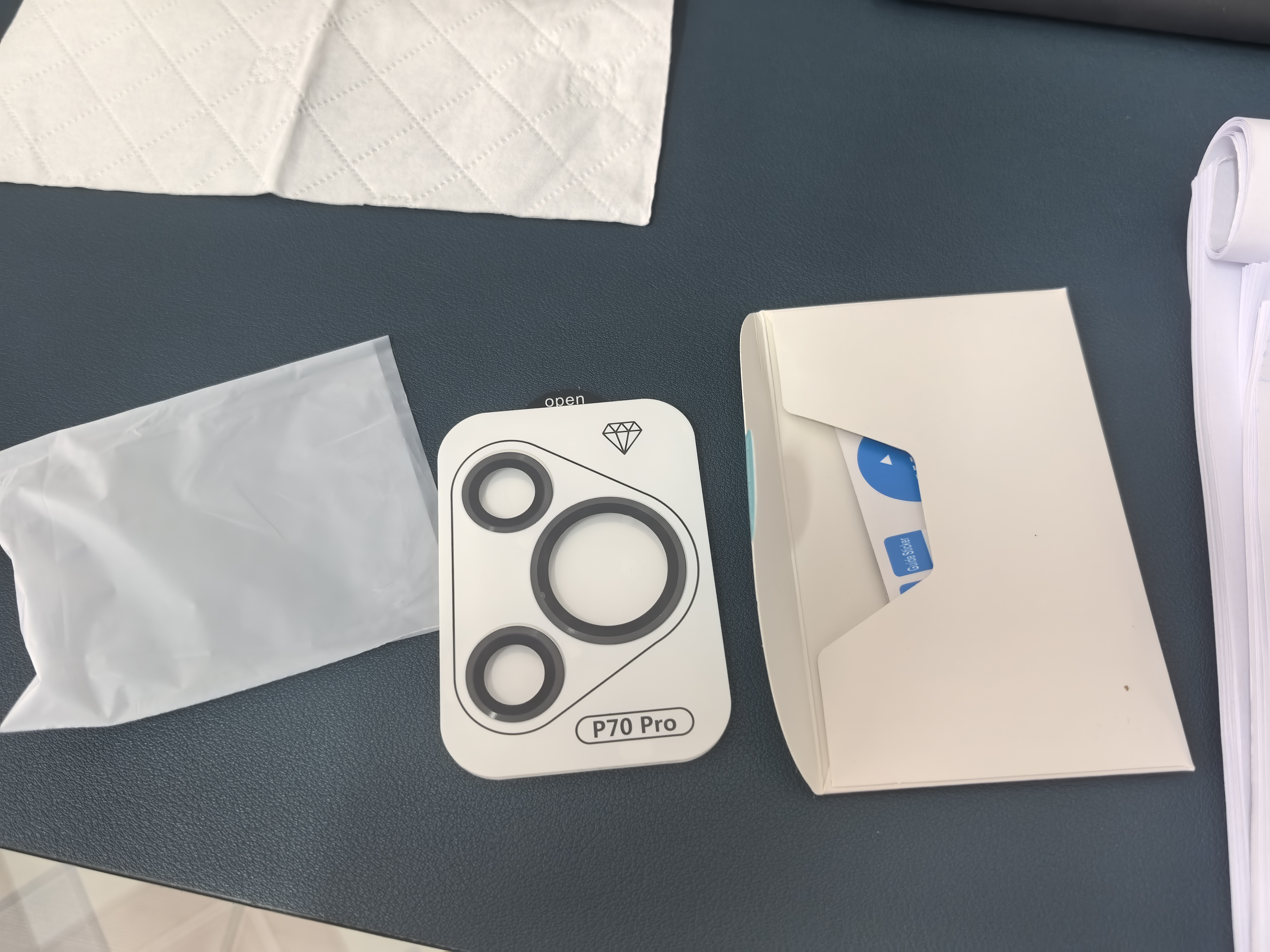 酷乐锋【昆仑镜头膜】适用华为Pura70PRO后置摄像头P70Pro+高清保护钢化玻璃膜AR增透防摔防爆指纹铝合金 实拍图