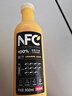 农夫山泉100%纯果汁NFC橙汁900ml*4瓶整箱装鲜果冷压榨饮料礼盒 实拍图