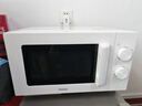 海尔（Haier）快捷微波炉家用小型 360°转盘加热 旋钮操控 易洁内胆 白色 6档火力 HW-M20J1W 实拍图