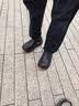 俞兆林洞洞鞋男厚底运动凉鞋男士外穿防滑沙滩凉鞋 YG535 黑色  40-41  实拍图
