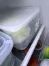 禧天龙冰箱保鲜盒食品级冰箱收纳盒塑料密封盒蔬菜水果冷冻盒 7.3L 3个 实拍图