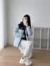 企鹅热能雪泡芙羽绒服男女同款保暖户外面包服M35CR28089 实拍图
