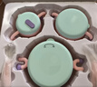 babycare儿童餐具辅食碗注水保温碗不锈钢叉勺宝宝吃饭喝水周岁礼盒粉饭盒 实拍图