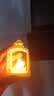 智能复古小夜灯风灯挂件摆件led电子蜡烛挂件氛围灯装饰迷你拱门小灯卧室床头办公室 迷你复古拱门风灯白色 实拍图