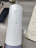 素士（SOOCAS） W3Pro冲牙器 成人青少年正畸 水牙线洗牙器洁牙器口腔清洁全身水洗便携  生日礼物礼盒 W3Pro紫冲牙器（享喷嘴*4） 实拍图