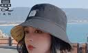 雪茜曼（XUEXIMAN）帽子女遮阳帽夏季女生韩版潮防晒百搭日系渔夫帽双面盆帽 实拍图
