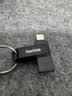 闪迪（SanDisk）128GB Type-C USB3.2 手机U盘DDC3黑色 读速高达400MB/s 自动备份 手机电脑两用  实拍图