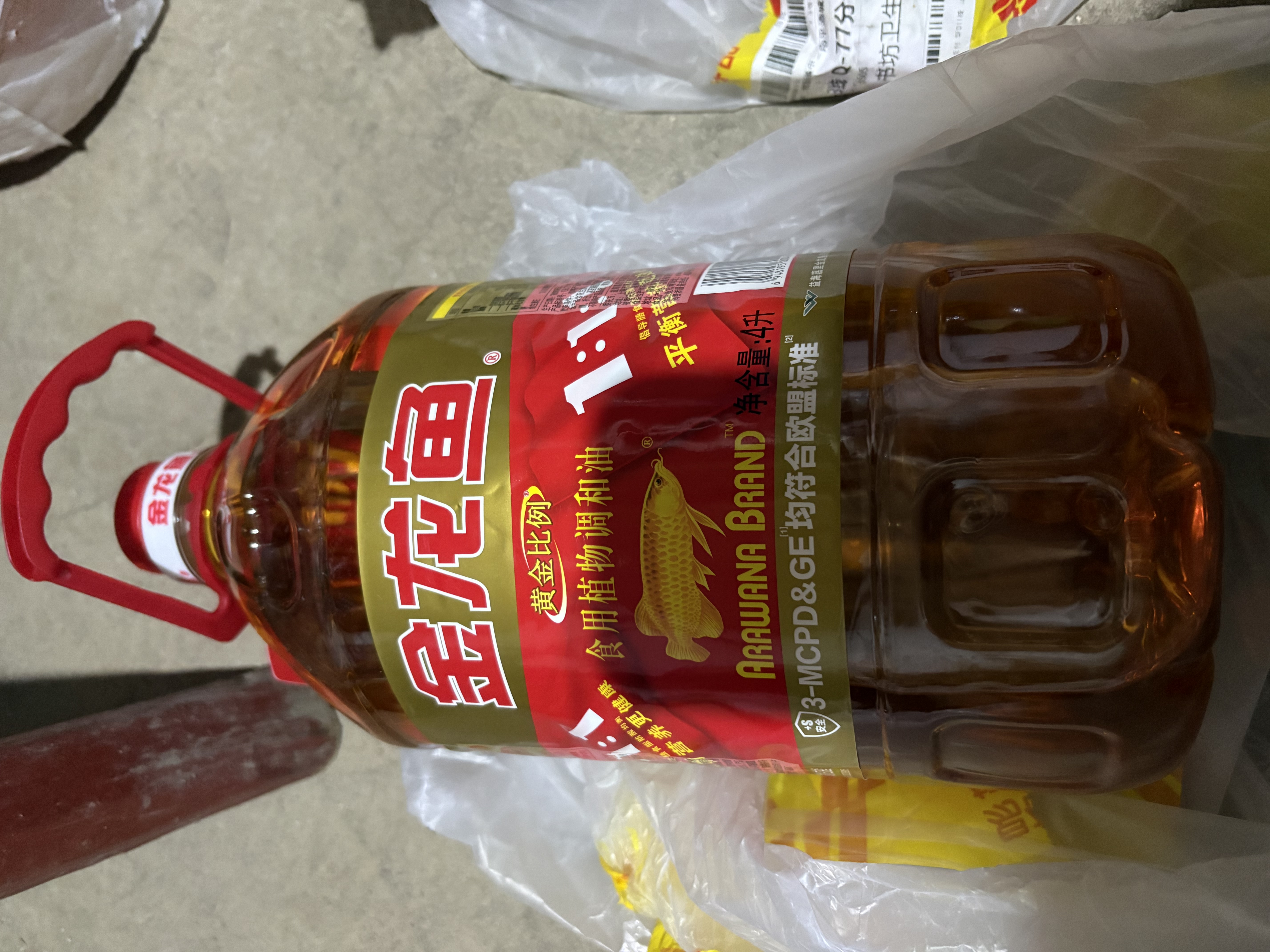 金龙鱼 食用油 非转基因 物理压榨不油腻轻年玉米油4L 实拍图