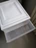 爱丽思（IRIS）【买3免1】爱丽思收纳箱整理箱塑料抽屉式收纳箱储物箱衣服收纳盒 36L BC-500S 白色 实拍图