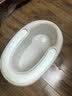 世纪宝贝（babyhood）婴儿洗屁屁神器 宝宝坐浴盆洗屁股盆 儿童洗PP盆加厚PVC垫 130咖 实拍图