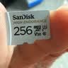 闪迪（SanDisk）256GB TF（MicroSD）4K内存卡 行车记录仪 监控摄像头专用 循环录制20,000小时 高耐用存储卡 实拍图