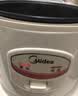 美的（Midea） 微压电饭煲 精铸发热盘大容量简单易控 黑晶内胆家用迷你小电饭锅 1-2-3-5-8人家用商用年货好物 5升款 5L 2-8人用 实拍图