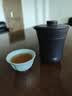 东道汝窑河南非遗茶杯主人杯陶瓷功夫茶具开片可养品茗中葵饮杯天青色 2026年丙午款 实拍图