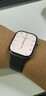 Apple/苹果WatchS11智能手表GPS款42毫米亮黑色铝金属表壳黑色运动型表带S/M-联通补贴 实拍图