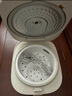 美的（Midea）小碧玉电饭煲小型1-2-3人3L0氟含钛陶瓷白玉釜家用煲汤粥智能预约多功能电饭锅RE360 实拍图