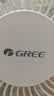 格力（GREE）【巨风量大机头】大风量落地扇家用电风扇摇头轻音柔风电扇科技风节能宿舍风扇 FD-40X77Bh5 实拍图