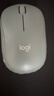 罗技（Logitech）M221 轻音鼠标 无线鼠标 办公鼠标 对称鼠标 带无线微型接收器 薄荷绿 实拍图