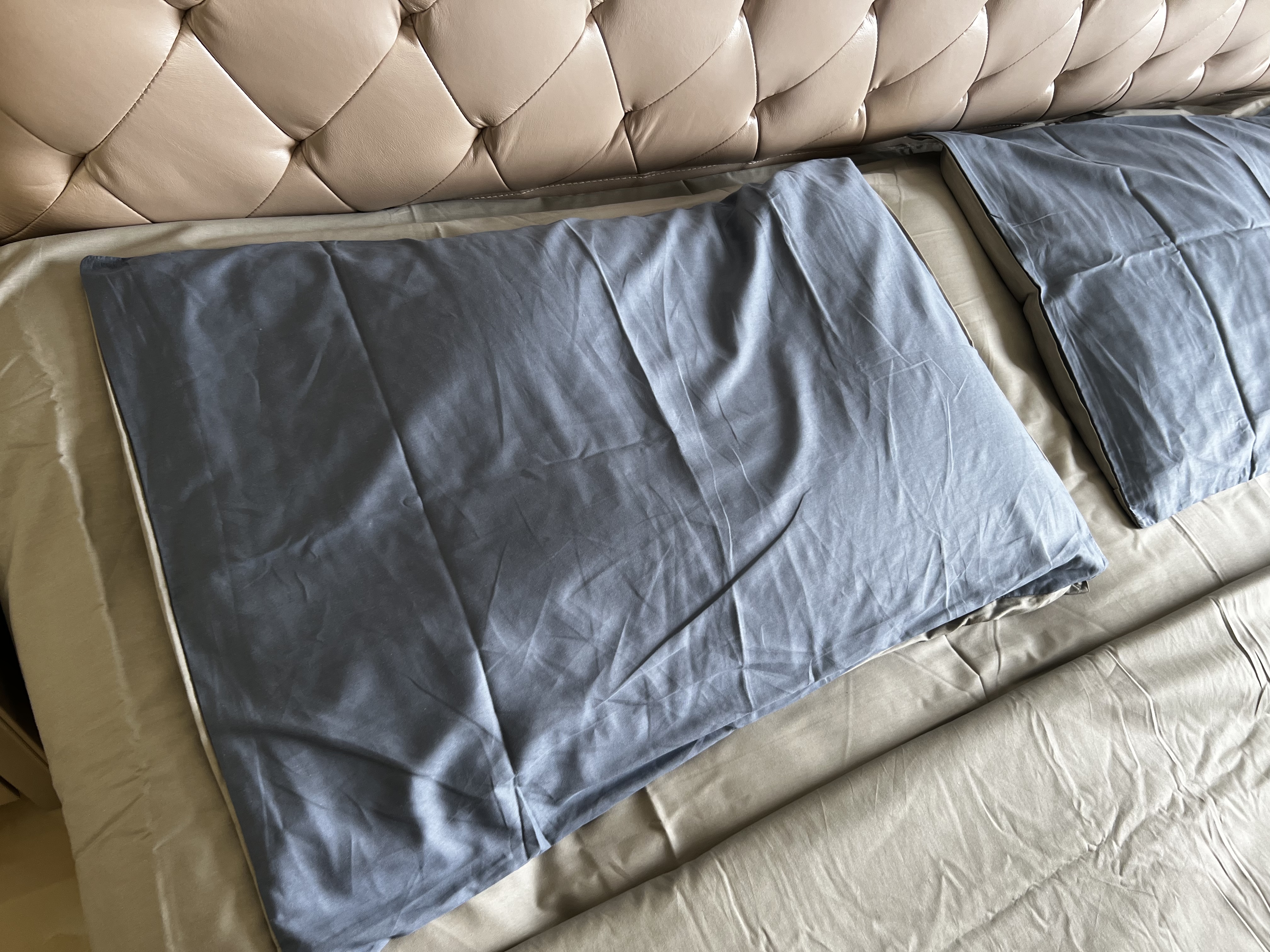 无印良品×JDear京东联名 麻上系列天然棉麻可机洗夏被A类抗菌200*230cm 实拍图
