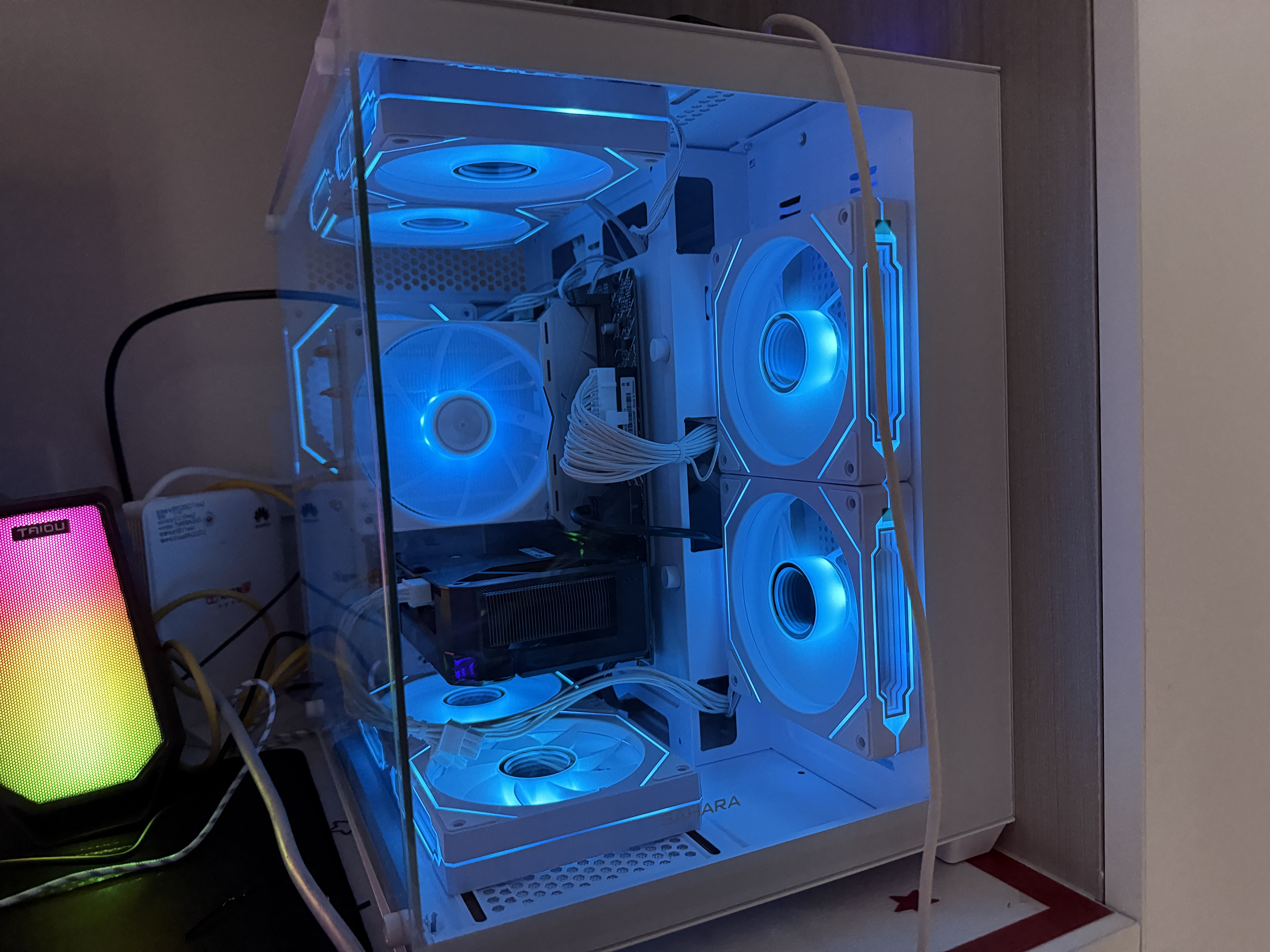 华硕全家桶RTX 5060 Ti/5060主机14600KF组装电脑主机迷你电竞游戏265KF全套台式机DIY整机白色海景房 13400TEF+华硕RTX 5060 配置一 实拍图