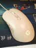 惠普（HP）M280鼠标 有线鼠标灯效电竞游戏鼠标笔记本台式机鼠标女生鼠标办公 奶茶色轻音 实拍图