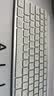 罗技（Logitech）大师系列 MX Keys S无线蓝牙键盘 超薄全尺寸 人体工学 智能背光 带无线接收器 白色 108键 实拍图