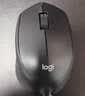 罗技（Logitech）M280 M275无线鼠标 笔记本电脑商务办公鼠标人体工学鼠标USB右手鼠标舒适多彩 带无线2.4G接收器 【店铺热销】M280经典黑 实拍图