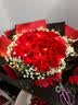 幽客玉品鲜花速递红玫瑰花束表白送女友老婆生日礼物全国同城配送 33朵红玫瑰花束—女王款 实拍图