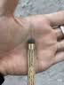奥秘药丸皮头小头杆斯诺克中式黑八台球杆美式九球多层复合皮头10.5mm 晒单实拍图