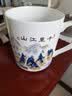 陶相惠骨瓷茶杯大容量家用喝水杯子带盖办公室泡茶杯新中式茶杯陶瓷杯子 实拍图