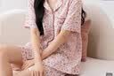 芬腾睡衣女7A抗菌防螨100%棉26年夏季新款印花家居服套装 实拍图