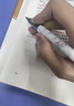 百乐（PILOT）【热门商品】P500黑色中性笔签字笔水笔0.5直液式走珠笔文具套装办公用品刷题笔高颜值考试笔 5支 实拍图