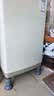 代斯克洗衣机底座冰箱脚垫防潮防滑防震增高调节家具托架非通用加高阳台 灰色4个装-可调节脚垫10-13cm 实拍图