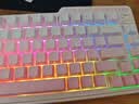 珂芝（KZZI）K75V2三模客制化机械键盘无线蓝牙电竞游戏静音轴体办公82键RGB灯PBT键帽Gasket雾桃渐变轻羽轴V2 实拍图