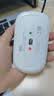 联想（Lenovo）无线蓝牙鼠标轻音鼠标 Air Handle轻音双模鼠标 便携办公鼠标 适用台式机一体机笔记本平板 白 实拍图