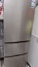 海尔（Haier）冰箱出品统帅三开门一级能效小型电冰箱家用出租房超薄节能2天约1度电小冰箱以旧换新补贴 【新品爆款】230升冰箱三门一级能效节能省电 实拍图