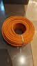 秋叶原（CHOSEAL）原装超六类非屏蔽网线 CAT6A类万兆高速 纯铜线芯 工程家装网络箱线 橙色100米 QS2668CT100S 实拍图