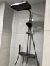 九牧（JOMOO）花洒套装琴键按摩喷枪除垢顶喷水愈精灵淋浴器36668-882/HBS-1 实拍图